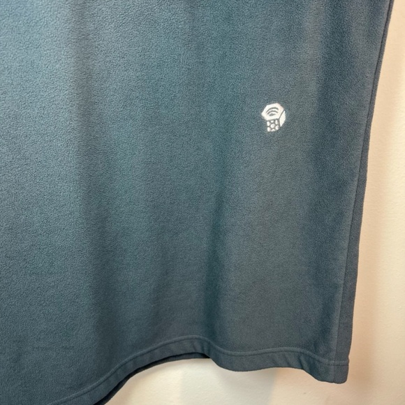 Mountain Hardwear Men's Microchill 2.0 1/2 Zip Fleece Sweatshirt Blue Outdoor XL - Picture 12 of 13